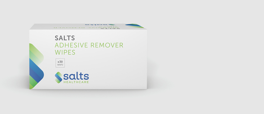 Salts Adhesive Remover Wipes